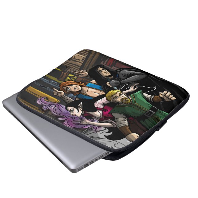 Legends of Aukera laptop sleeve (Front Bottom)