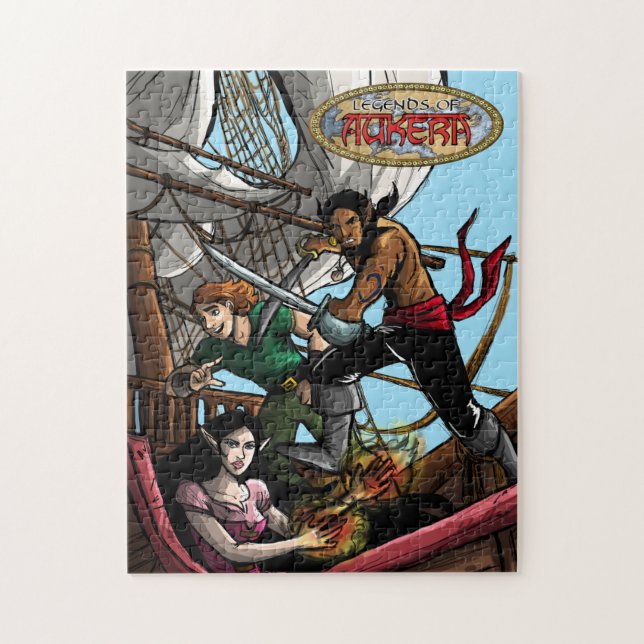 Legends of Aukera V2 design puzzle (Vertical)