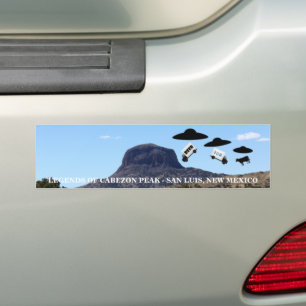 LEGENDS OF CABEZON PEAK - SAN LUIS, NEW MEXICO BUMPER STICKER