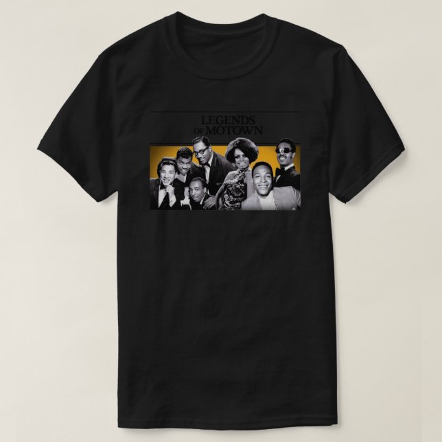 Legends Of Motown Essential T-Shirt (Design Front)