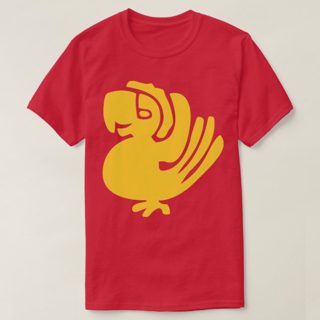 Legends Of The Hidden Temple Purple Parrots T-Shirt (Design Front)