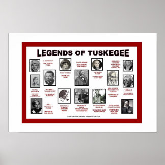 LEGENDS OF TUSKEGEE POSTER
