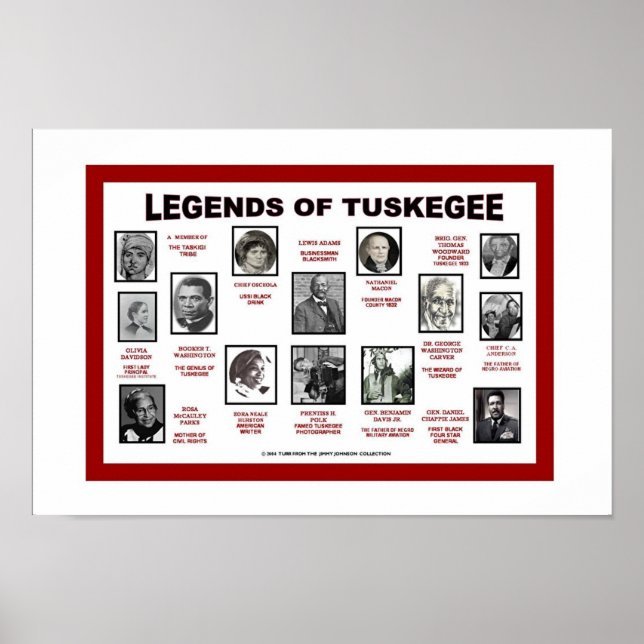 LEGENDS OF TUSKEGEE POSTER (Front)