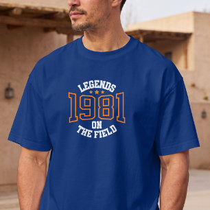 Legends on the Field 1981 Vintage Sports T-Shirt