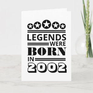 Legends Were Born Card