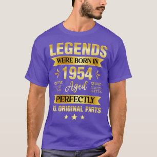 Legends Were Born In 1954 Birthday T-Shirt