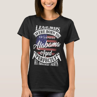 Legends Were Born In Enterprise Alabama Classic Bi T-Shirt