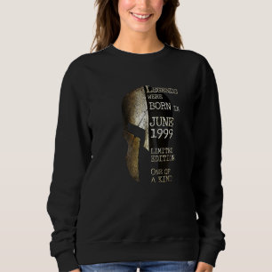 Legends Were Born In June 1999 Vintage 23th Birth Sweatshirt