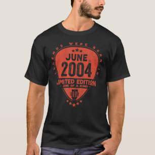 Legends Were Born In June 2004 Guitar 1 T-Shirt
