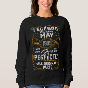 Legends Were Born In May 1999 23rd Birthday Sweatshirt