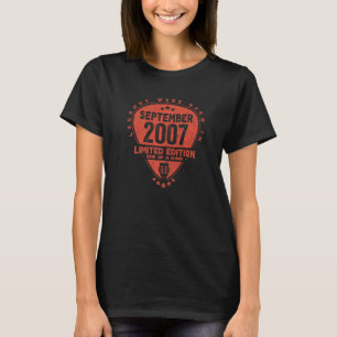 Legends Were Born In September 2007 Guitar T-Shirt
