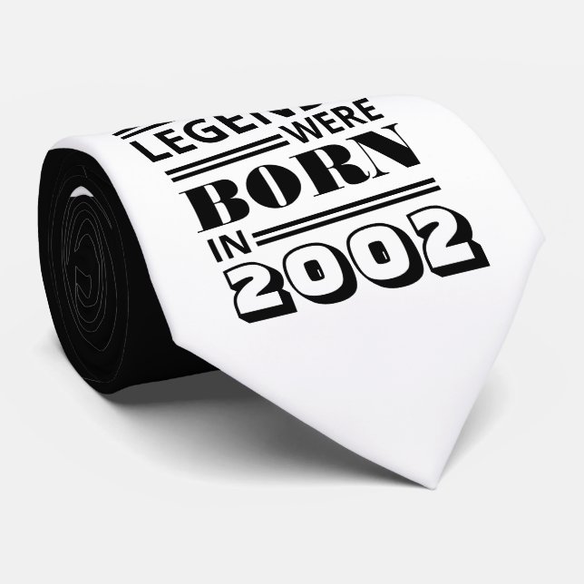 Legends Were Born Tie (Rolled)