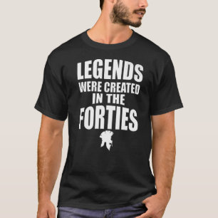 Legends Were Created In The Forties 1940's Spartan T-Shirt