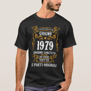 Leggende sono nate nel a Giugno 1979 44 Compleanno T-Shirt