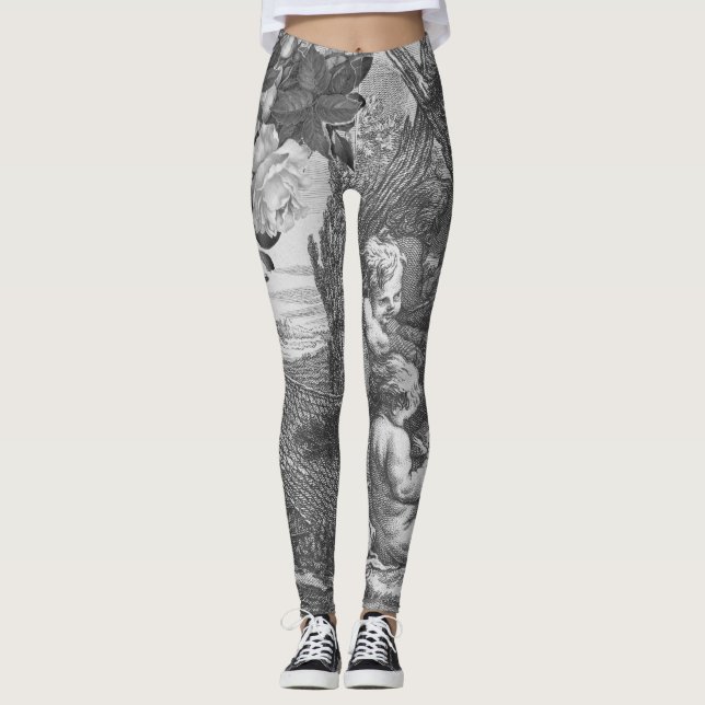 legging angels cherubs sketch (Front)