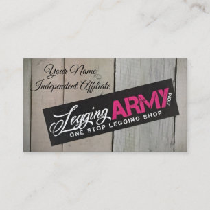 Legging Army business card