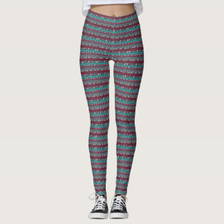 Legging Geo-printed colors