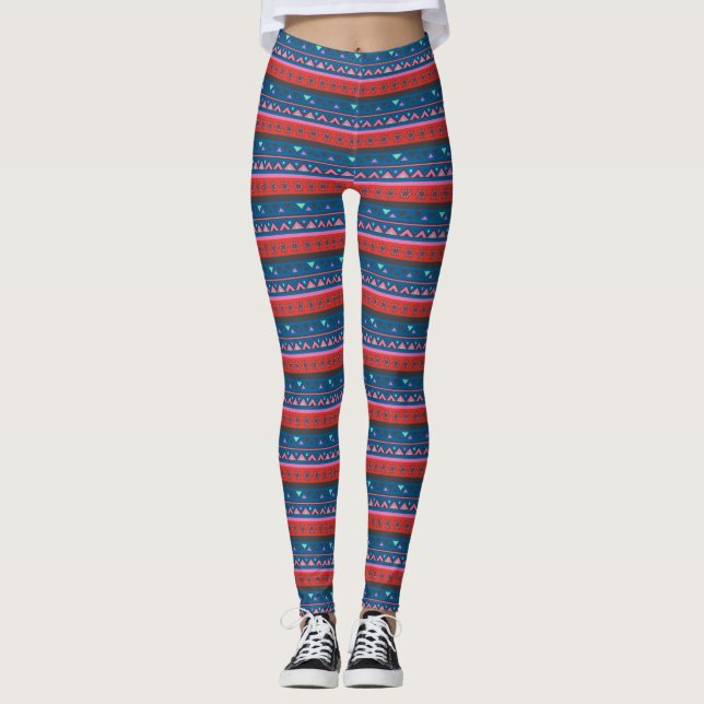 Legging large-scale geometric design (Front)