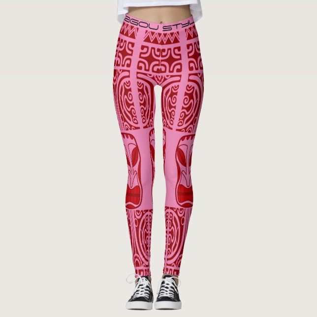 Legging Tribal Tatoo (Front)