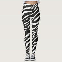 Legging Zebra, Animal Legging for Women
