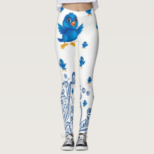 leggings birds