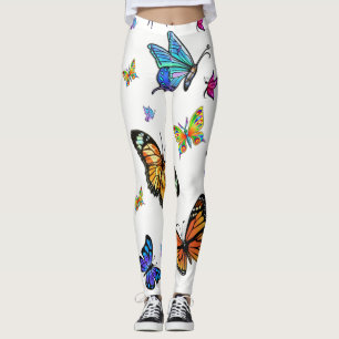 leggings butterflies