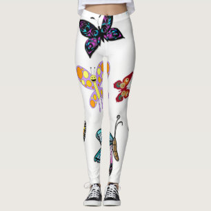 leggings butterflies