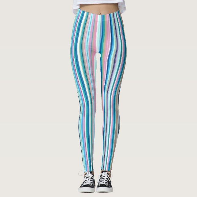 Leggings - Candy Stripes (Front)