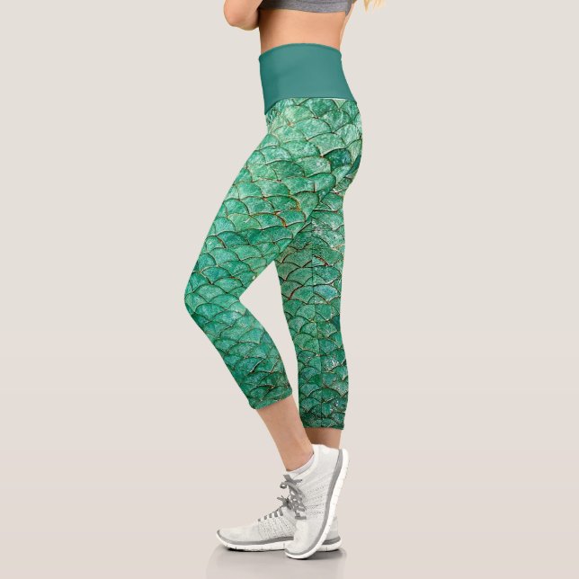 Leggings Capri Capri high mermaid size (Left)