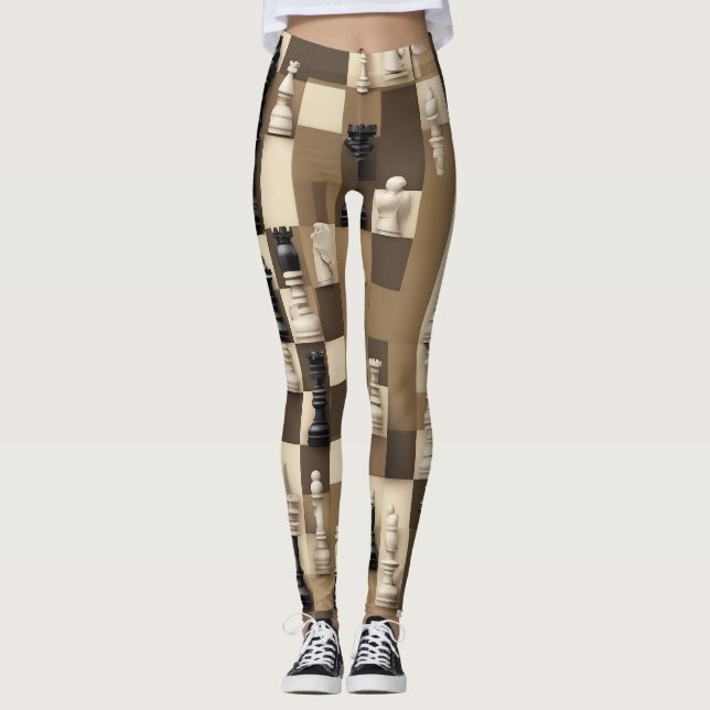 Leggings Chess Board (Front)