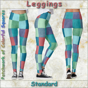 LEGGINGS - Colour Blocks - Standard