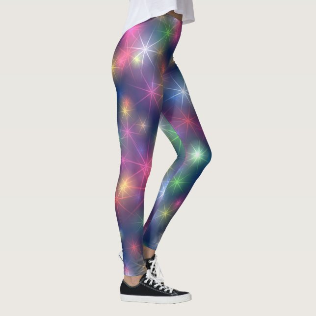 Leggings/Colourful Stars Leggings (Right)