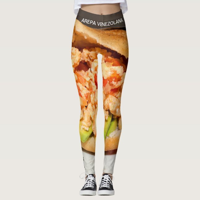 LEGGINGS DE AREPA VENEZOLANA. (Front)
