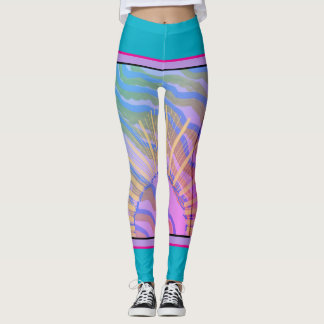 Leggings - Dimensional Abstract