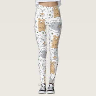 Leggings Dogs Design