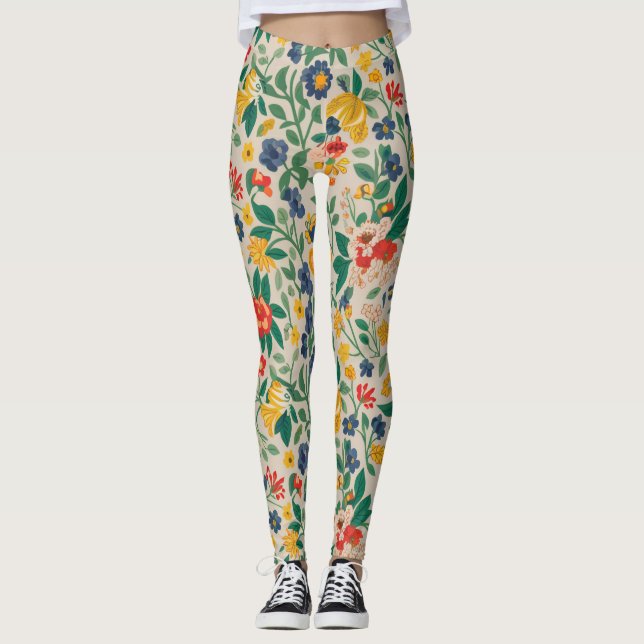 Leggings floral theme (Front)