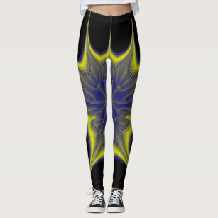 Leggings in cosmic abstraction style