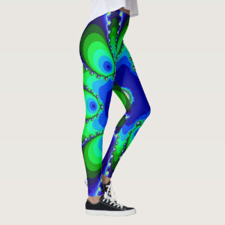 Leggings in fantastic style. Crazy colors