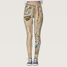 Leggings inspired by Egyptian Elegance
