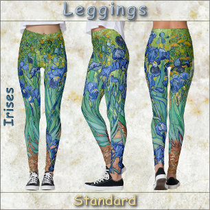 LEGGINGS - "Irises" -Vincent van Gogh