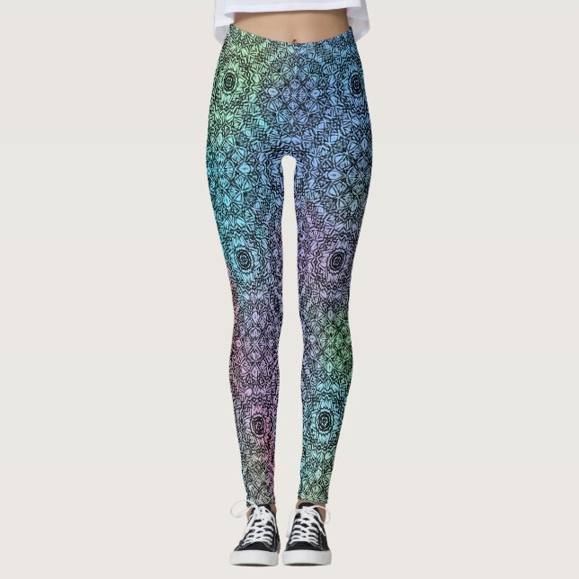 Leggings Kaleidoscope Style (Front)