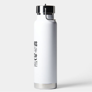 Leggings Leaves Lattes Halloween Fall Coffee Desig Water Bottle