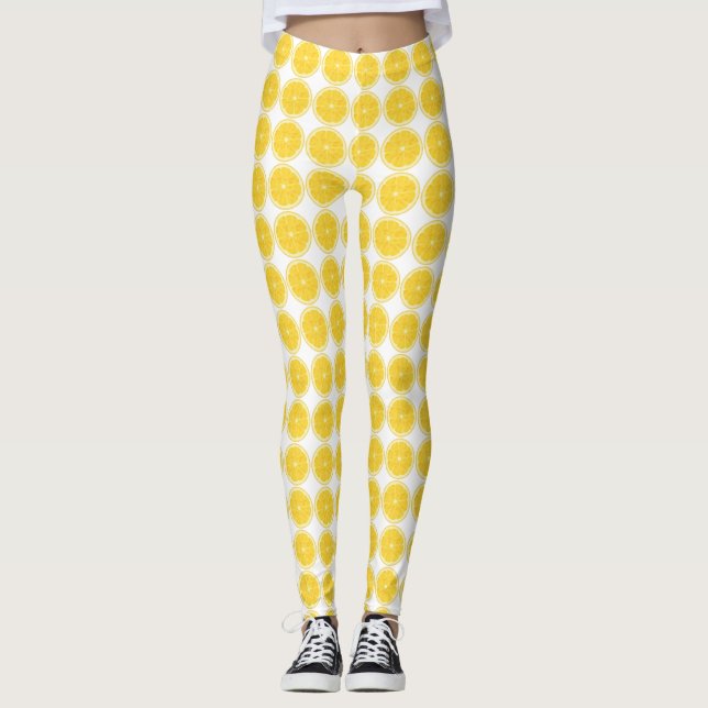 Leggings - Lemon Slice 2 (Front)