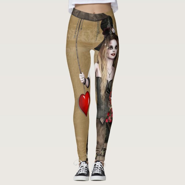 Leggings Long Paris France (Front)