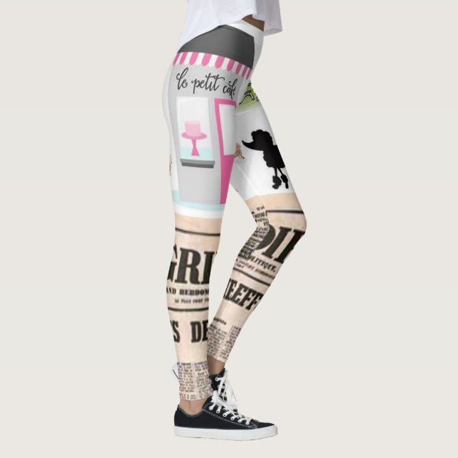 Leggings Long Paris France (Right)