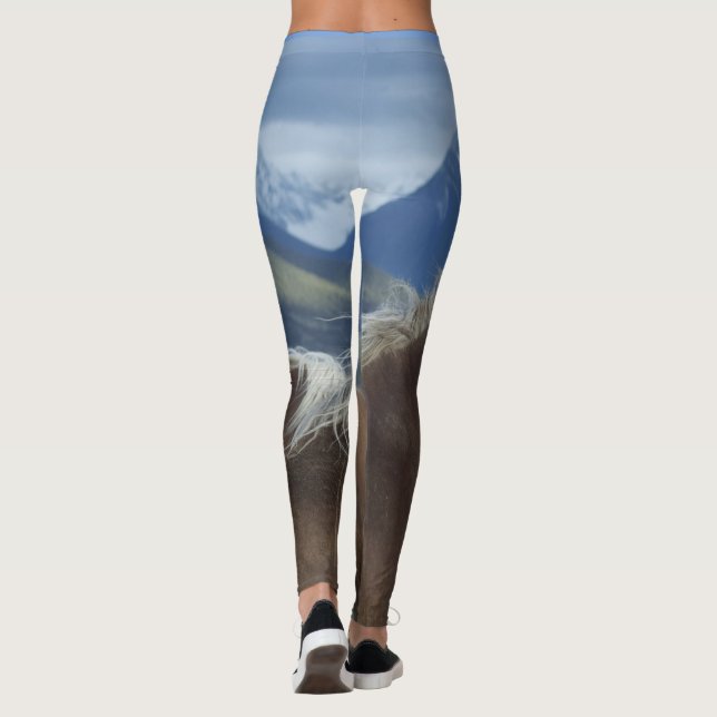 Leggings manes & mountains (Back)