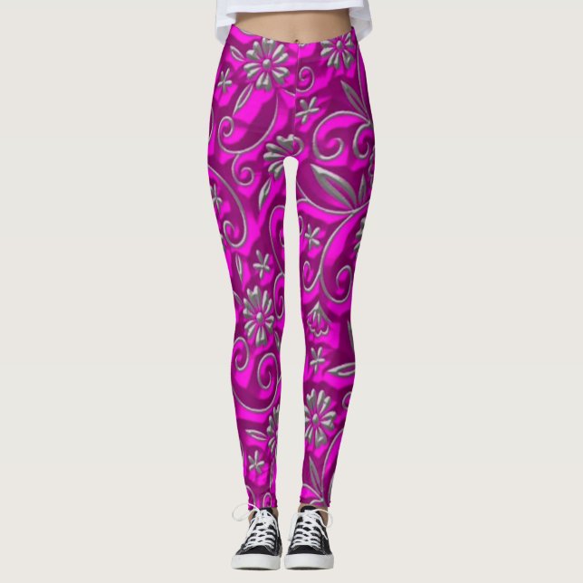 leggings Modeand wearing  Compression fit due  hig (Front)