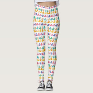 Leggings - Multi Coloured Ducks