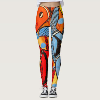 Leggings Peces Coloridos