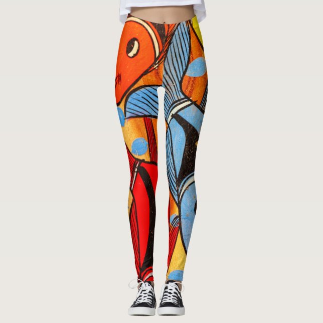 Leggings Peces Coloridos (Front)